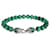David Yurman Spiritual Beads Malachite Bracelet in Sterling Silver  ref.1216327