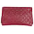 Timeless Pochette Chanel con montatura senza tempo CC caviale trapuntata rosa scuro Pelle  ref.1216360
