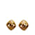 Gold Chanel CC Clip On Earrings Golden Gold-plated  ref.1216373