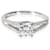 TIFFANY & CO. Anello di fidanzamento con diamante Lucida con gambo diviso, Platino D VVS2 0.70ct  ref.1216441