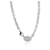 TIFFANY & CO. Return to Tiffany Oval Tag Necklace in Sterling Silver  ref.1216468