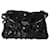 Prada Black Vitello Trimmed Sequin Signaux Paillettes Bag  ref.1216474