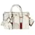 Gucci Mini sac à poignée supérieure doublé en cuir de veau blanc  ref.1216475