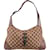 Gucci GG Monogram Jackie Shoulder Bag Brown Leather  ref.1216518