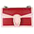 Gucci Red Pink Azalea Calfskin Enamel Small Dionysus Leather  ref.1216522