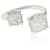 Anillo de desvío de diamantes Chatelaine de David Yurman en plata de ley 0.62 por cierto  ref.1216534