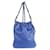 Hermès Bleu Electrique Cheri Calfskin Bridado Backpack Blue Leather  ref.1216562