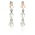 TIFFANY & CO. Boucles d'oreilles Aria Pearl avec vestes en platine 0.62 ctw  ref.1216615