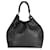 Louis Vuitton Black Monogram Mahina Carmel Hobo Leather  ref.1216659