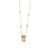 Gucci Sapphire Icon Stardust Pink Sapphire Necklace in 18k Rose Gold Pink gold  ref.1216714
