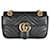 Bolso mini GG Marmont de cuero Matelassé negro de Gucci  ref.1216761