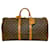 Louis Vuitton Keepall 55 Brown Cloth  ref.1216854