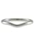 Tiffany & Co Curved band Silvery Platinum  ref.1217050