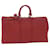 Louis Vuitton Keepall 45 Rot Leder  ref.1217135