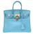 Hermès HERMES BIRKIN 25 Blu Pelle  ref.1217173