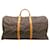 Louis Vuitton Keepall 60 Brown Cloth  ref.1217203