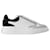 Übergroße Sneakers – Alexander Mcqueen – Leder – Weiß Kalbähnliches Kalb  ref.1217219