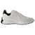 Sneakers Sprint Runner - Alexander Mcqueen - Pelle - Bianca/Black Bianco Vitello simile a un vitello  ref.1217274