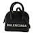 Balenciaga Petit sac à main en cuir Logo Ville 639756 Noir  ref.1217304