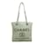 Chanel Kleine Einkaufstasche von Deauville Weiß Leinwand  ref.1217318