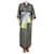 Autre Marque Kimono jacquard con cintura e stampa multi floreale - Taglia unica Multicolore Seta  ref.1217354