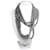Chanel Silberne Perlenkette  ref.1217383