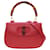 Gucci Bamboo Red Leather  ref.1217430