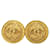 Timeless Chanel COCO Mark Dourado Metal  ref.1217497