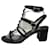 Valentino Garavani leather heels sandals Black  ref.1217666