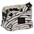 CHANEL Shoulder Bag Nylon White Black CC Auth 63629  ref.1217711