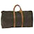 Louis Vuitton Monogram Keepall Bandouliere 60 Boston Bag M.41412 LV Auth bs11343 Monogramm Leinwand  ref.1217713