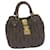 Miu Miu Materasse Hand Bag Leather Brown Auth bs11436  ref.1217734