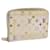 Zippy Monedero con cremallera multicolor con monograma de LOUIS VUITTON Blanco M66548 LV Auth 63920  ref.1217793