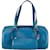 Louis Vuitton Blue Epi Leather Papillon Set Handbag Cloth  ref.1217818