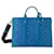 Louis Vuitton sac cabas week-end LV Cuir Bleu  ref.1217837