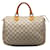 White Louis Vuitton Damier Azur Speedy 30 Boston Bag Leather  ref.1217891
