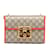 Bolsa transversal Gucci GG Supreme com cadeado marrom Lona  ref.1217935