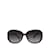 Gafas de sol redondas tintadas negras de Gucci Negro  ref.1218006