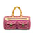 Denim monogramma rosa Louis Vuitton Neo Speedy 30 borsetta Pelle  ref.1218043