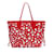 Sac cabas rouge Louis Vuitton x Yayoi Kusama Dots Infinity Neverfull MM Cuir  ref.1218053