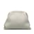 White Bottega Veneta Intrecciato The Pouch Clutch Bag Bianco Pelle  ref.1218055