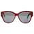 Saint Laurent occhiali da sole Rosso Plastica  ref.1218072