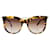 Alexander Mcqueen occhiali da sole Marrone Plastica  ref.1218094