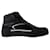 Deck Sneakers - Alexander McQueen - Leather - Black/White Pony-style calfskin  ref.1218136