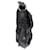 Prada Umhängetasche mit Klappe und Schnalle aus schwarzem Leder  ref.1218138