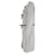 Cappotto Prada con allacciatura a nodo in lino grigio Biancheria  ref.1218144