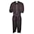 Sea New York Casey Smocked Jumpsuit in Brown Cotton  ref.1218145