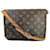 Louis Vuitton Monogram Musette Tango langer Riemen M51388 Braun Leinwand  ref.1218252