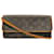 Louis Vuitton Monogram Pochette Twin GM M51852 Brown Cloth  ref.1218255