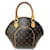 Louis Vuitton Monogram Ellipse PM  M51127 Brown Cloth  ref.1218258